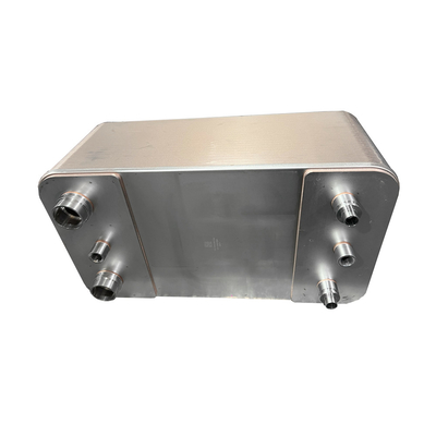গরম বিক্রয় স্টেইনলেস স্টীল তামা জল শীতল Condenser Brazed প্লেট তাপ এক্সচেঞ্জার