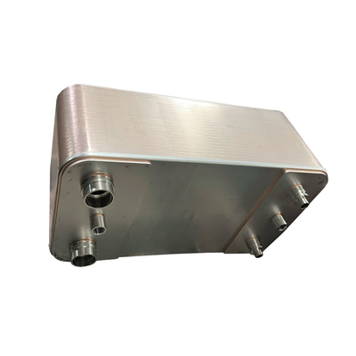 গরম বিক্রয় স্টেইনলেস স্টীল তামা জল শীতল Condenser Brazed প্লেট তাপ এক্সচেঞ্জার