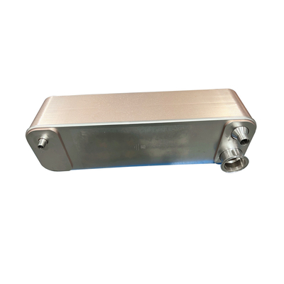 তাপ পাম্প কনডেনসার জল গরম তামা brazed প্লেট টাইপ তাপ এক্সচেঞ্জার